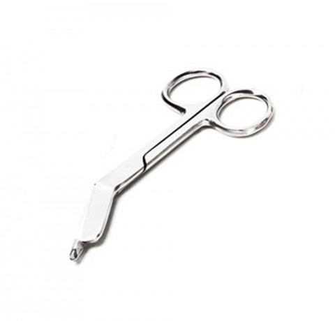 Lister Bandage Scissors, Surgical Stainless Steel, 7.5 Inches, Each