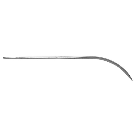Heavy Duty Half Curved Suture Needles, 3 Inch, Stainless Steel, 12/Pack