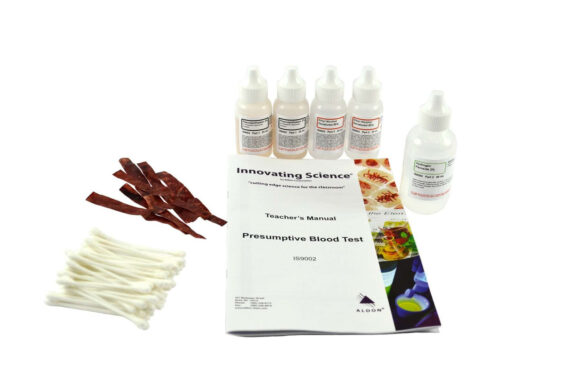 Innovating Science® - Presumptive Blood Test Kit, Kit contains 30 tests.