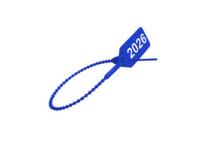 Tamper Flag Seals, Dated 2026, Blue, Box of 1000