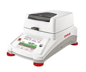 Ohaus MB120 Moisture Analyzer, 120 g x 1 mg (0.01%), Each